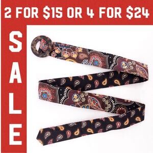 🔴 VERA BRADLEY Kensington belt